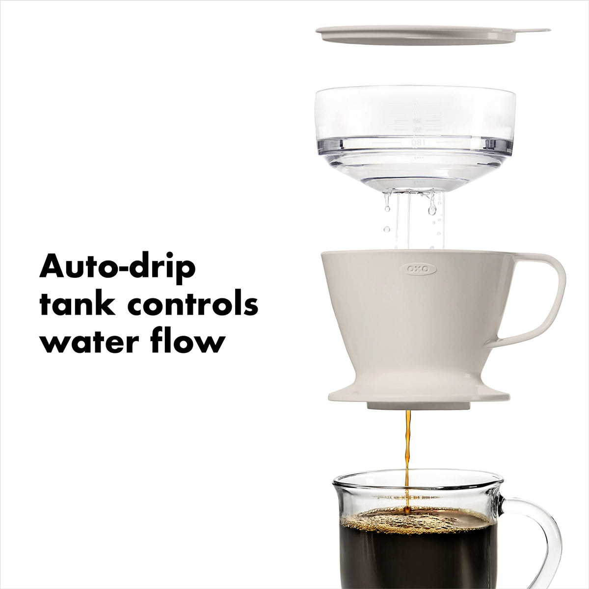 OXO White / 1 / Pour-Over Pour Over Coffee Makers