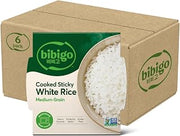 bibigo Sticky White Rice, 7.4 Ounce (Pack of 6)