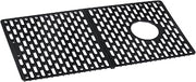 Ruvati Silicone Bottom Grid Sink Mat for RVG1302 and RVG2302 Sinks - Black - RVA41302BK