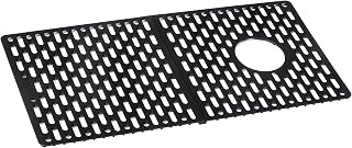 Ruvati Silicone Bottom Grid Sink Mat for RVG1302 and RVG2302 Sinks - Black - RVA41302BK