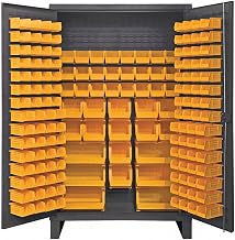 Durham Extra Heavy Duty Welded 12 Gauge Steel Cabinet with 162 Bins, HDC48-162-95, 24" Length x 48" Width x 78" Height