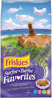 Friskies Feline Favorites Dry Cat Food, 3.15 lbs