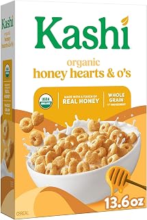 Kashi Honey Toasted Breakfast Cereal 13.6oz | Organic, Whole Grain
