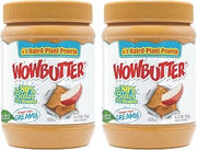 Natural Peanut Free Creamy 4.4lb Jars by WOWBUTTER – 140.8 Ounce (Pack of 1), Pack of 2