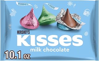 HERSHEY'S KISSES Milk Chocolate, Candy Bag, 10.1 oz