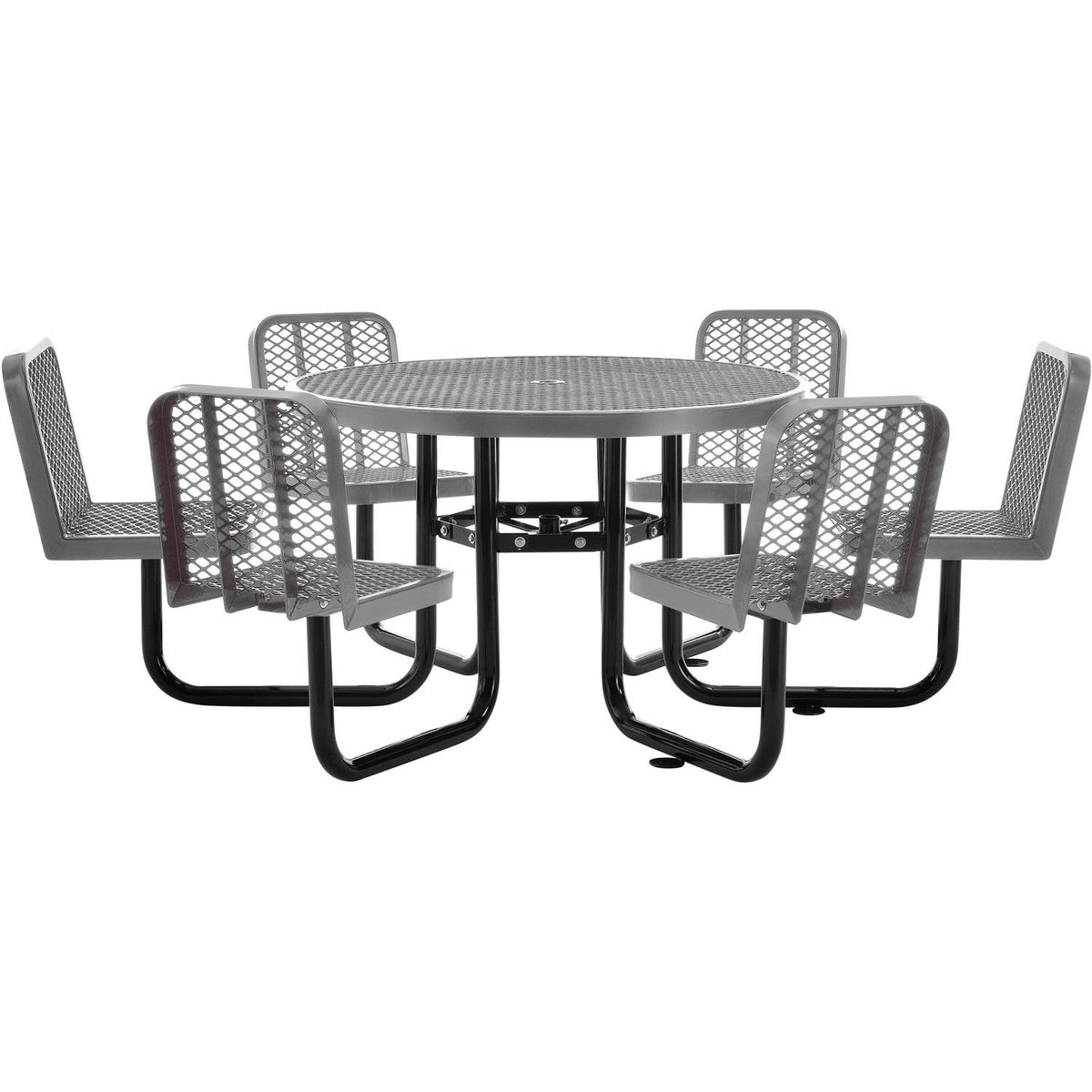 Global Industrial Grey / Onesize / Industrial Picnic Tables