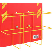 Wire Binder Rack by Global Industrial – Steel, Yellow, Model TWWBT01