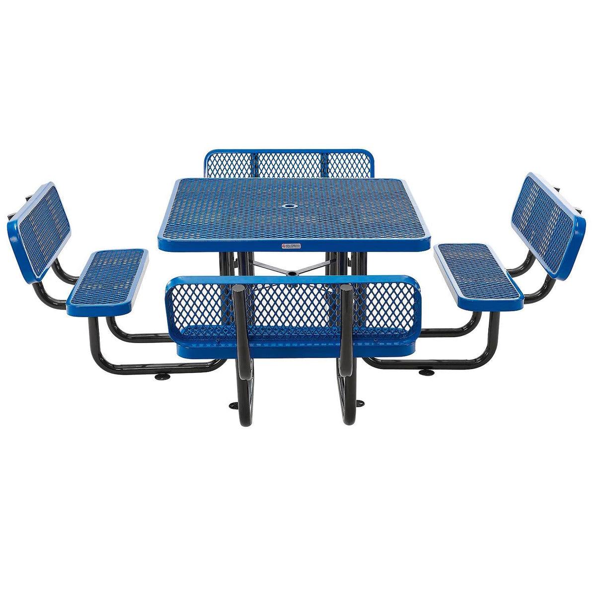 Global Industrial Blue / Onesize / Industrial Picnic Tables