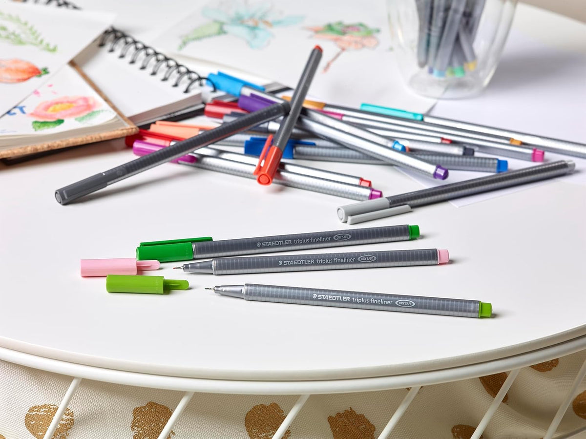 Fineliner triplus by STAEDTLER – 1 Count (Pack of 84), Plastic, Multicolor, Model 334 C42 LU