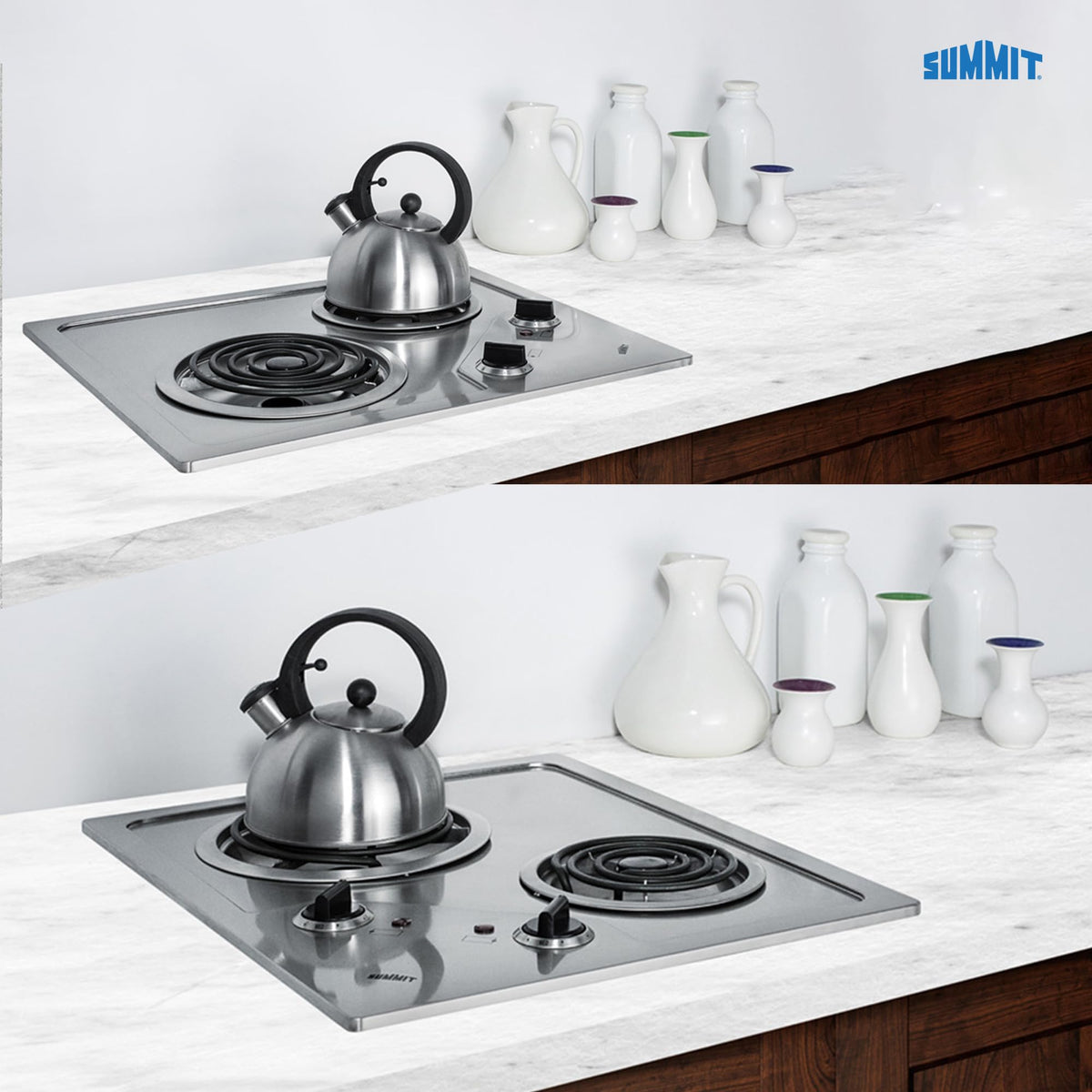 SUMMIT APPLIANCE Stainless Steel / 115-120V / 1 Cooktops