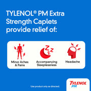 Tylenol 24 Count (Pack of 1) / 24ct / PM Extra Strength Caplets Acetaminophen