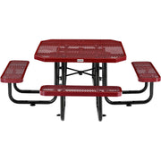 Global Industrial Red / 1 / Industrial Picnic Tables