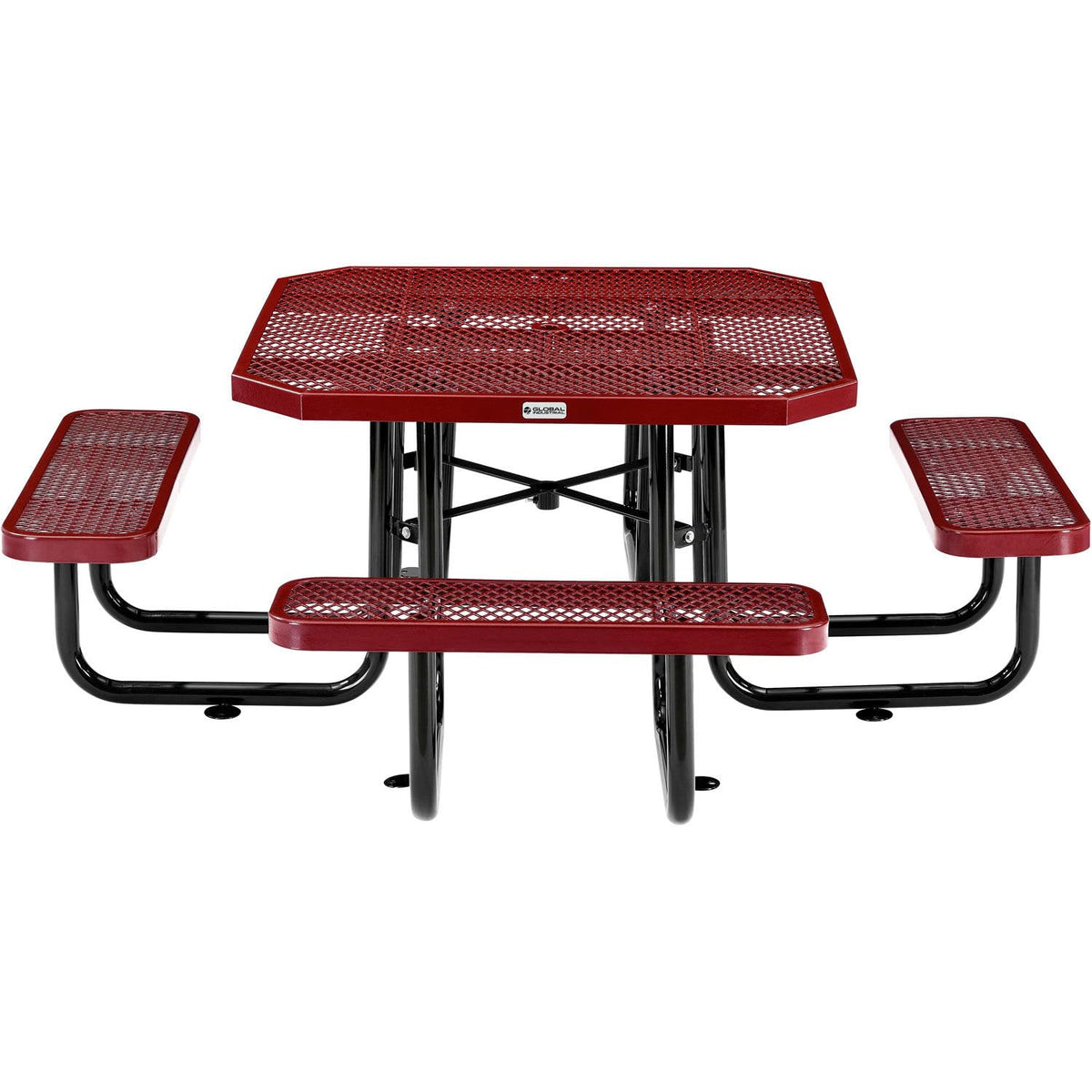 Global Industrial Red / 1 / Industrial Picnic Tables