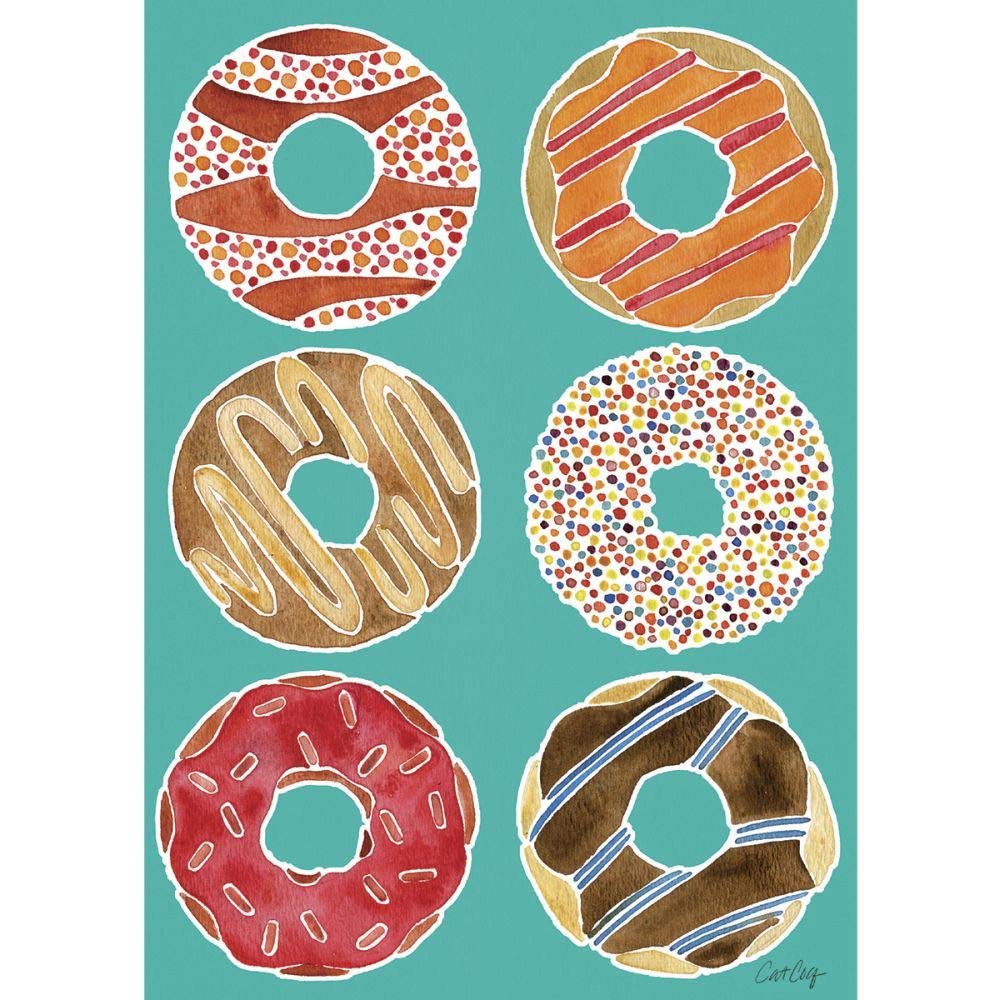Donuts 300 Piece Jigsaw Puzzle by Lang – Cardboard, Donuts 300pc Puzzle, Model 5040119