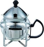 Service Ideas T600CC Press Coffee Tea 4 Cup Chrome