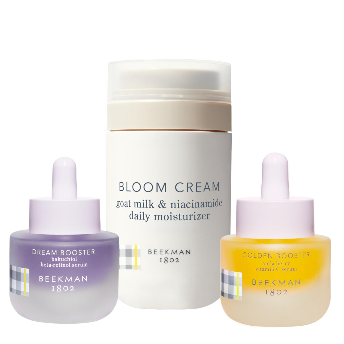 Brighten + Firm Routine with Bloom Cream by Beekman 1802 – Commercial Grade