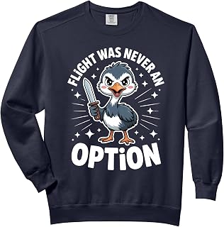 Emu Flight Was Never An Option Comfort Colors Adult Sweatshirt