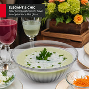 Stock Your Home 48 oz / 12 / Clear Bowls