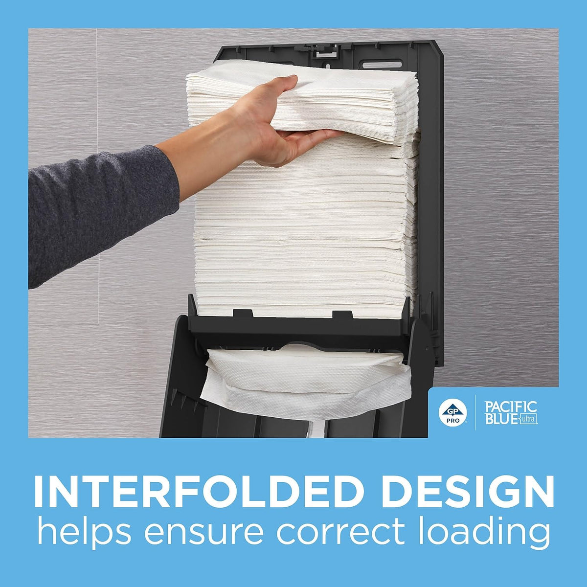 BigFold Z 20887 Paper Towels – 10-2/5"x10-4/5", 220 Towels/PK 10PK/CT, White