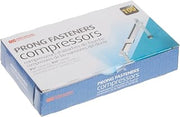 Officemate Prong Paper Fastener, Compressors. 2.75 inch Base, Box of 100 (99855)