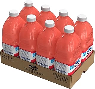 Ocean Spray Ruby Red Grapefruit Juice, Foodservice, 60oz Bottles (Pack of 8)