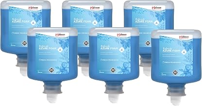 DEB-AZU1L - Deb Refresh Azure FOAM Wash 1000ml Refill, 6/CS