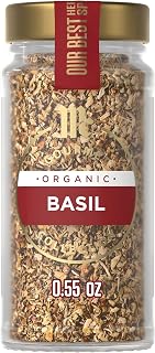 McCormick Gourmet Organic Basil, 0.55 Oz