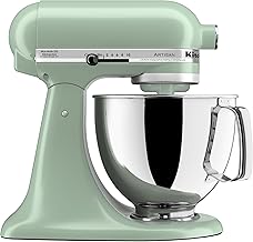 KitchenAid Artisan, 5-Qt Tilt Head Stand Mixer, KSM150PS, Cardamom | Includes Pouring Shield for Mess-Free Mixing, 10 Speed Settings, Easily add Ingredients with the Tilt-Head Design