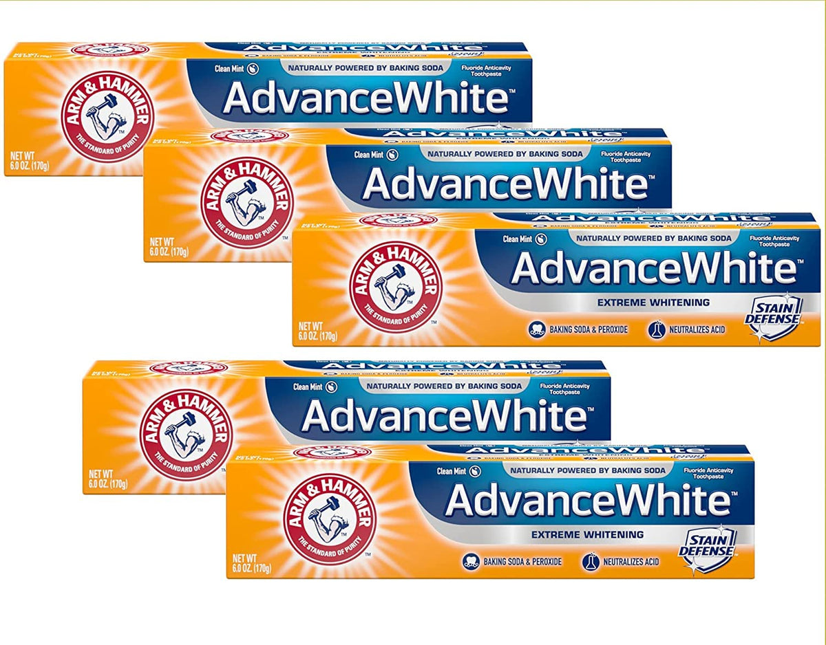 ARM & HAMMER 6 Ounce (Pack of 5) / 5 Toothpaste