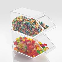 Cal-Mil 492 Classic Stackable Topping Dispenser, 4.5" Width x 11" Diameter x 5.5" Height, Clear