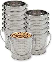 TableCraft Products GTSS33 Serving Container, 9 Ounce Pail, Silver