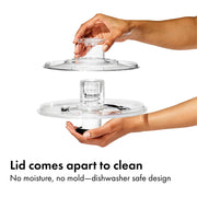 OXO Good Grips Salad Spinner, 6.22 Quart Capacity, White