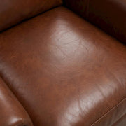 Brown Chestnut Charm Manual Recliner Two Pack by Starlight Canyon Home – Top Grain Leather with Match (X), Brown, Pack of 2