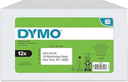 DYMO Authentic LabelWriter Standard Shipping Labels for LabelWriter Label Printers, White, 2-1/8'' x 4'' (30323), 12 Rolls of 220