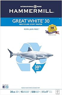 HAM86750 - Hammermill Great White Recycled Copy Paper