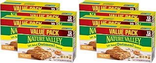 Nature Valley Soft-Baked Oatmeal Squares Peanut Butter, 4Count (Pack of 2)