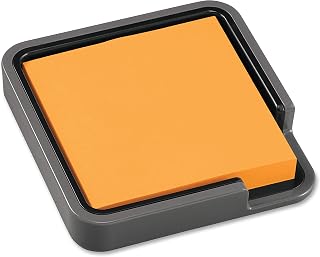 Post-it Note Holder, 3x3 in, Gray, 1 Notes Holder/Pack (ED-654-G)