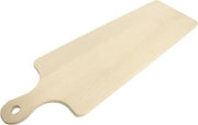 PADERNO World Cuisine A4982247 Beechwood Rectangular Paddle Board, Brown