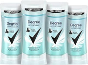 Degree Women's Black+White 4 Count Antiperspirant Balm 2.6 oz - Protects from Deodorant Stains, Fresh Scent, 48H Non-Stop Protection