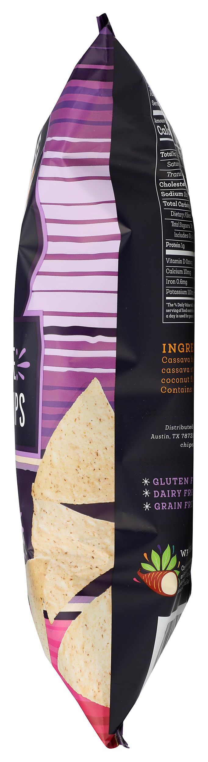 Siete No Salt / 5 Ounce (Pack of 1) / No Color Tortilla