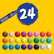 Washable Crayons by Crayola – 1 Count (Pack of 1), wax, Multicolor, Model 52-6924