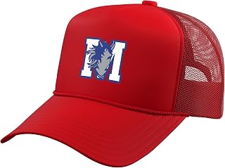 Curtis-Tufts M Mustang Trucker Hat with Adjustable Mesh Back