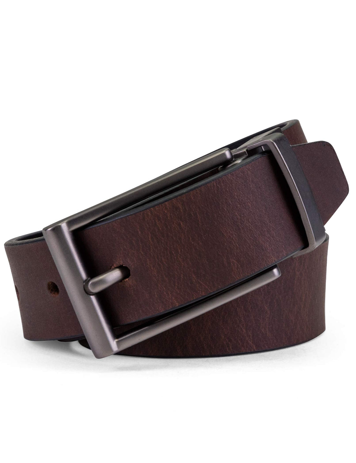 Boys' Reversible Leather Belt for Kids by Timberland – Small, Leather, Brown/Black, Model B78010/79S-79-S