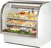 True TCGG-48 Refrigerated Curved Glass Display, 48"