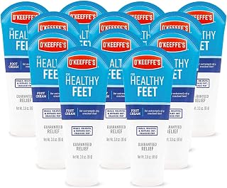 O'Keeffe's K0280004-12 Healthy Feet Foot Cream Tube (12 Pack), 3 oz