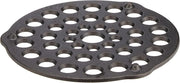 8" Meat Rack Trivet by Lodge – Cast Iron, Black, Pack of 6, Model L8DOT3