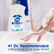 Antibacterial Liquid Hand Soap by Dial – 52 Fl Oz (Pack of 3), Clear, Pack of 3, Model 3114115