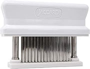 Jaccard 200348, 48 Blade Durable Meat Tenderizer with Stainless Steel Razor Sharp Needle, Cooking Gadget for Tenderizing Chicken, Beef, Pork, Veal, BBQ, White