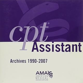 CPT Assistant Archives 1990-2007: 2-5 User