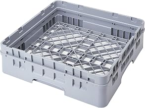 Cambro BR414151 Camrack Base Full 4 1/4" Soft Gray Case of 5